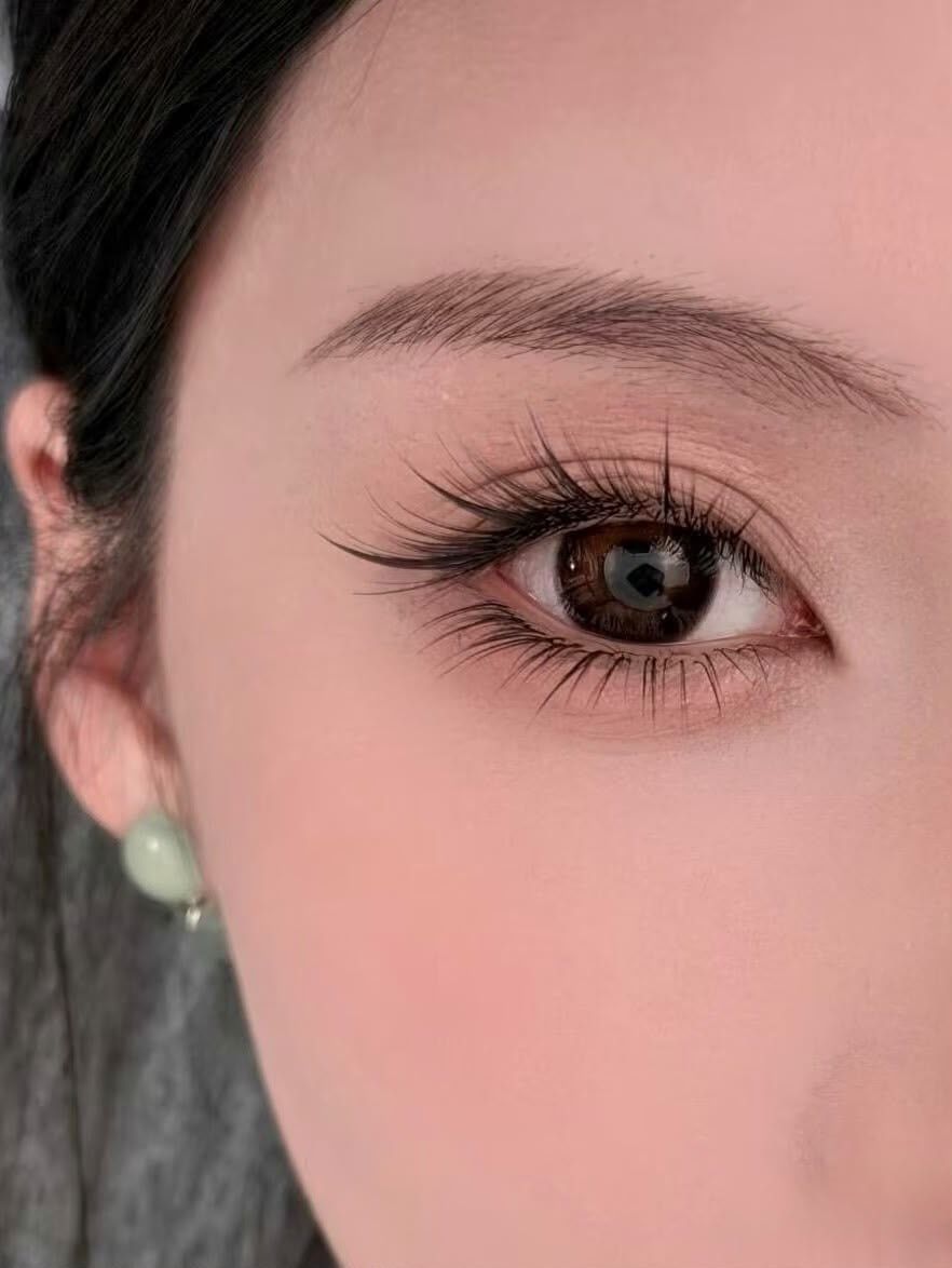 Noveau Beauty 美睫作品:眼部特写